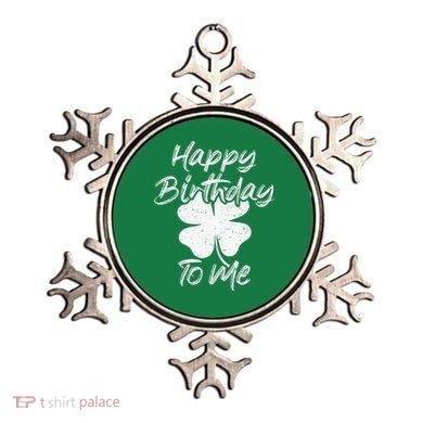 St. Patrick's Day Happy Birthday Lucky Leprechaun Irish Ornament