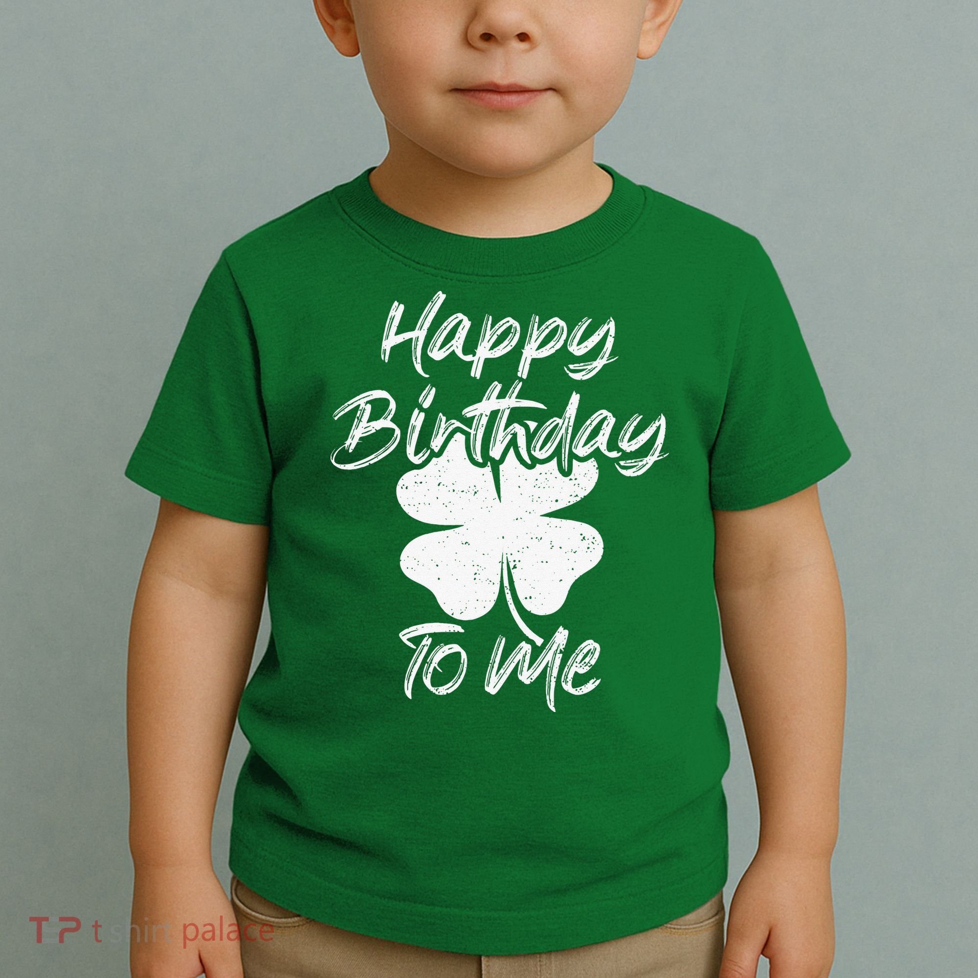 St. Patrick's Day Happy Birthday Lucky Leprechaun Irish Toddler T-Shirt