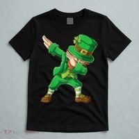 St Patricks Day Dabbing Leprechaun Boys Kids Men Dab Youth T-Shirt thumb 5