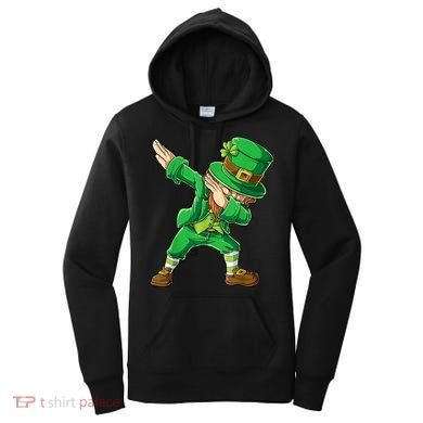 St Patricks Day Dabbing Leprechaun Boys Kids Men Dab Youth Women's Hoodie