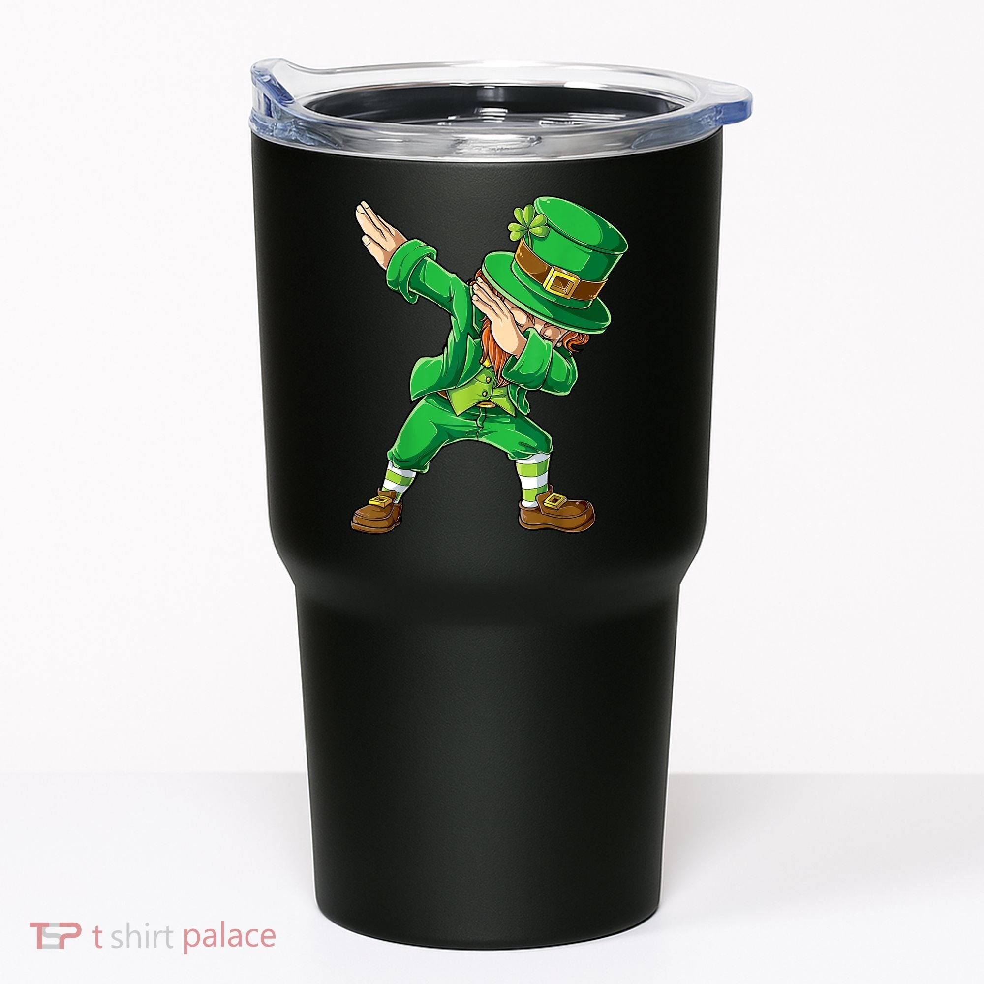 St Patricks Day Dabbing Leprechaun Boys Kids Men Dab Youth Tumbler