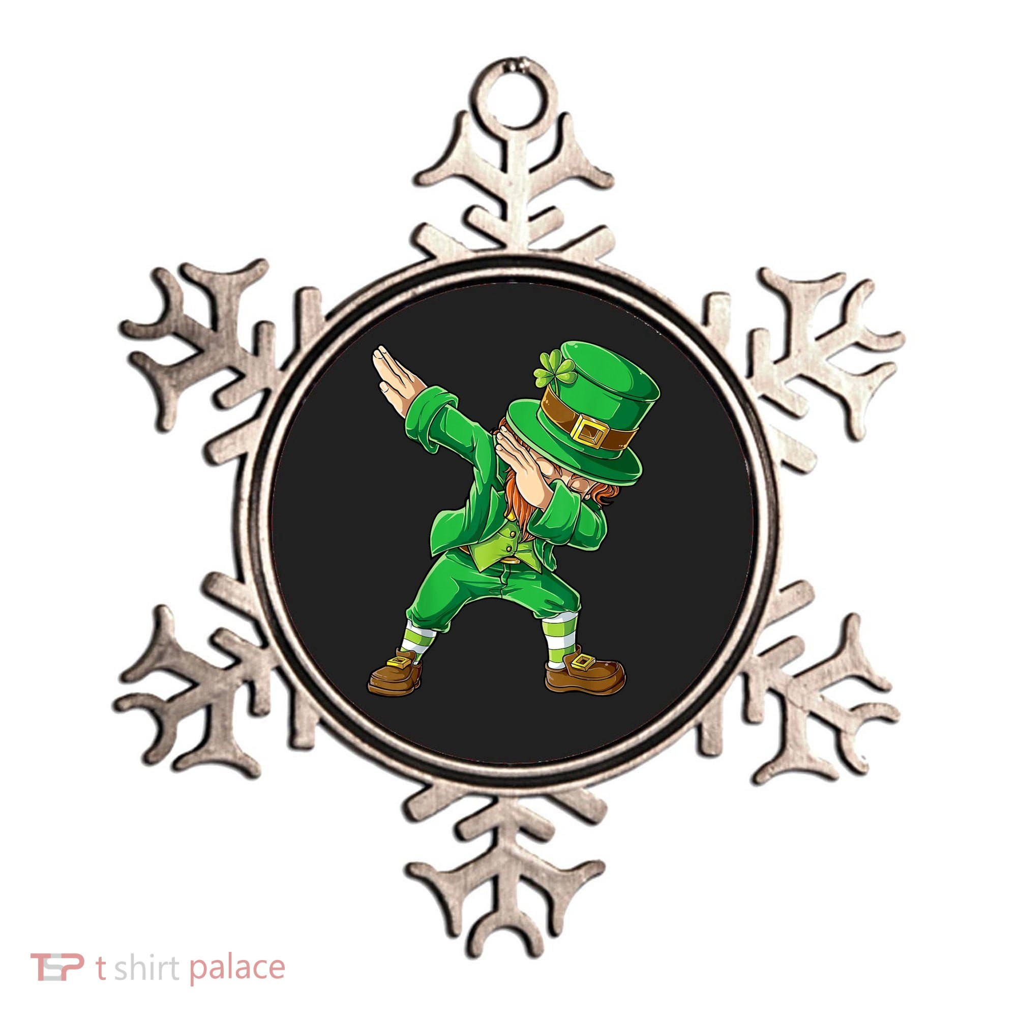 St Patricks Day Dabbing Leprechaun Boys Kids Men Dab Youth Ornament