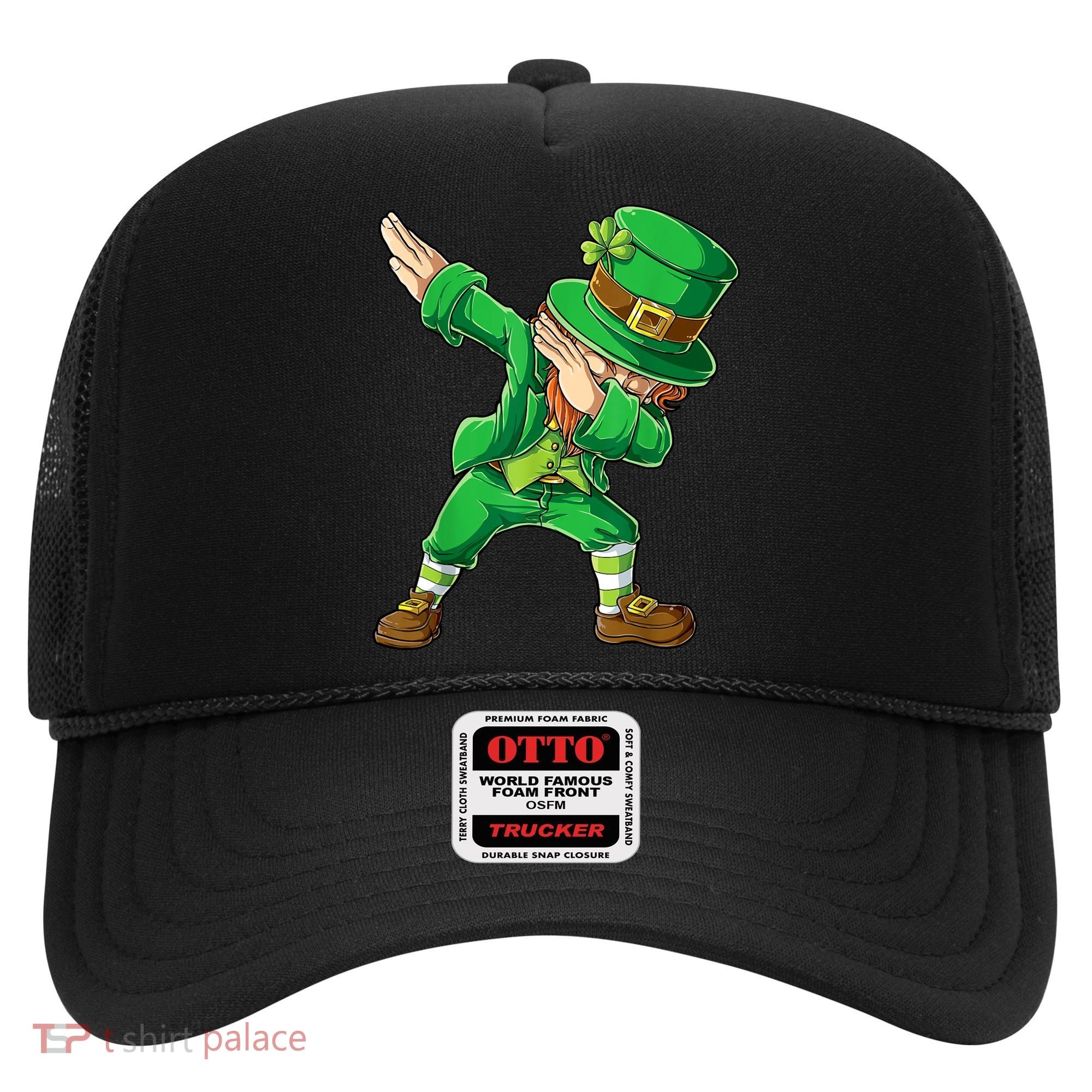 St Patricks Day Dabbing Leprechaun Boys Kids Men Dab Youth Hat
