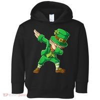 St Patricks Day Dabbing Leprechaun Boys Kids Men Dab Youth Toddler Hoodie thumb 0