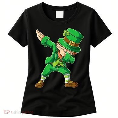 St Patricks Day Dabbing Leprechaun Boys Kids Men Dab Youth Women's T-Shirt