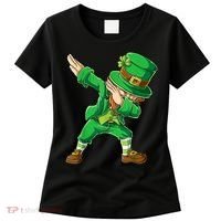 St Patricks Day Dabbing Leprechaun Boys Kids Men Dab Youth Women's T-Shirt thumb 0