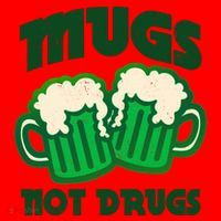 St Patricks Day Mugs Not Drugs Drink Green Beer Santa Hat thumb 1