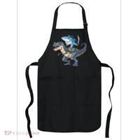 Shark Pirate Dinosaur T Rex Funny Jawsome Gifts Hoodie Apron thumb 0