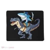 Shark Pirate Dinosaur T Rex Funny Jawsome Gifts Hoodie Mousepad thumb 0