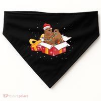 Shar Pei Dog Christmas Is Box Gift Dog Light Tree Xmas Cool Gift USA-Made Doggie Bandana thumb 0