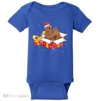 Shar Pei Dog Christmas Is Box Gift Dog Light Tree Xmas Cool Gift Baby Bodysuit thumb 0
