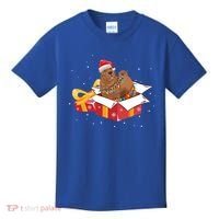 Shar Pei Dog Christmas Is Box Gift Dog Light Tree Xmas Cool Gift Kids T-Shirt thumb 0