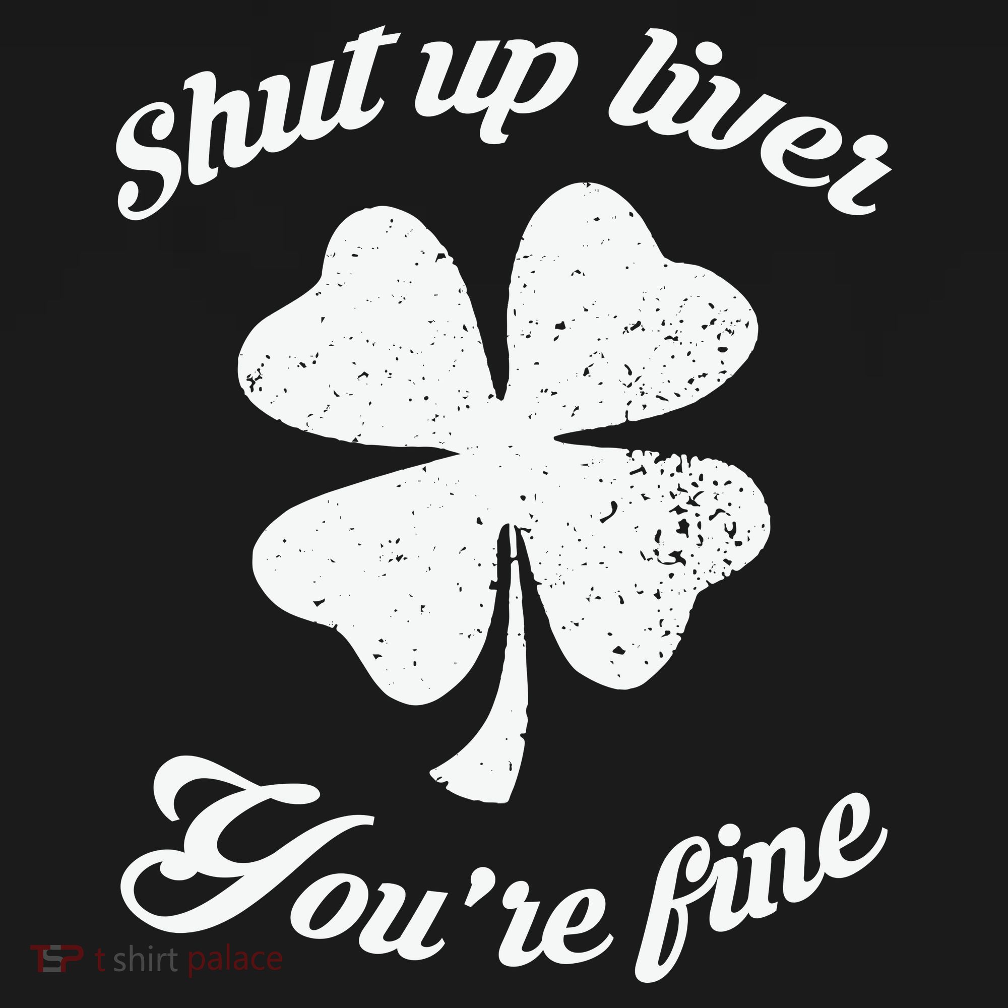 St Patricks Day Shamrock Lover Beer Drinking Shut Up Liver Youre Fine Gift Women's Hoodie