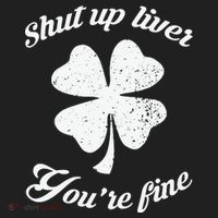 St Patricks Day Shamrock Lover Beer Drinking Shut Up Liver Youre Fine Gift Hat thumb 2