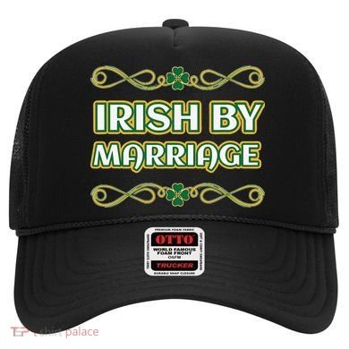St. Patrick's Day Irish By Marriage Shamrock Hat