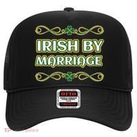 St. Patrick's Day Irish By Marriage Shamrock Hat thumb 0
