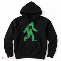 St Patricks Day Bigfoot Irish Sasqautch Saint Paddy's Gift Hoodie thumb 0