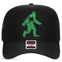 St Patricks Day Bigfoot Irish Sasqautch Saint Paddy's Gift Hat thumb 0