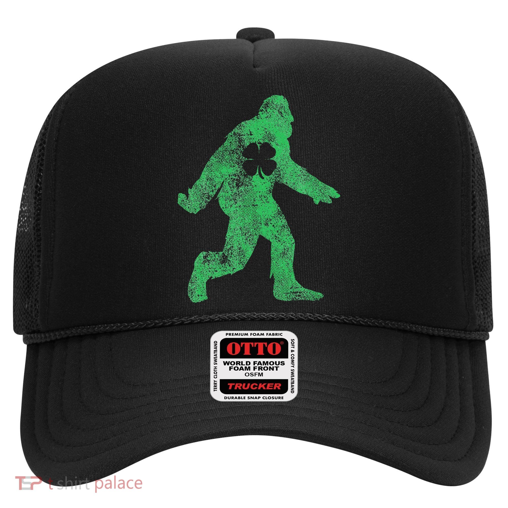 St Patricks Day Bigfoot Irish Sasqautch Saint Paddy's Gift Hat