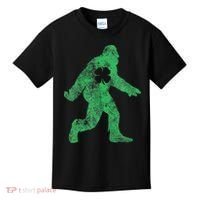 St Patricks Day Bigfoot Irish Sasqautch Saint Paddy's Gift Kids T-Shirt thumb 0