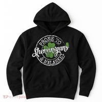 St Patricks Day, Funny St Patricks Day, St Patricks Day Shenanigans Hoodie thumb 0