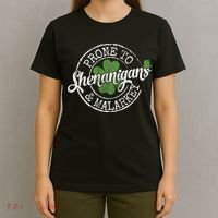 St Patricks Day, Funny St Patricks Day, St Patricks Day Shenanigans T-Shirt thumb 4