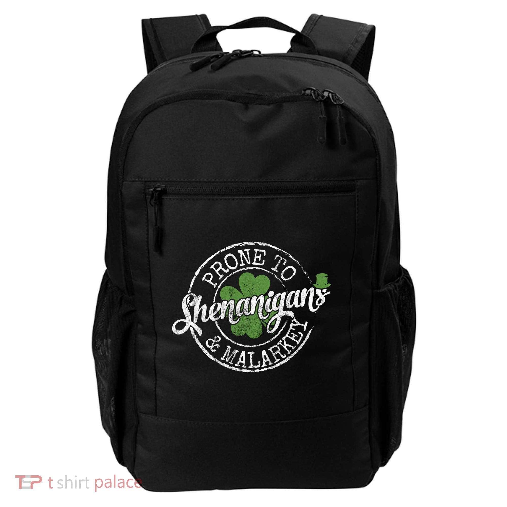 St Patricks Day, Funny St Patricks Day, St Patricks Day Shenanigans Backpack