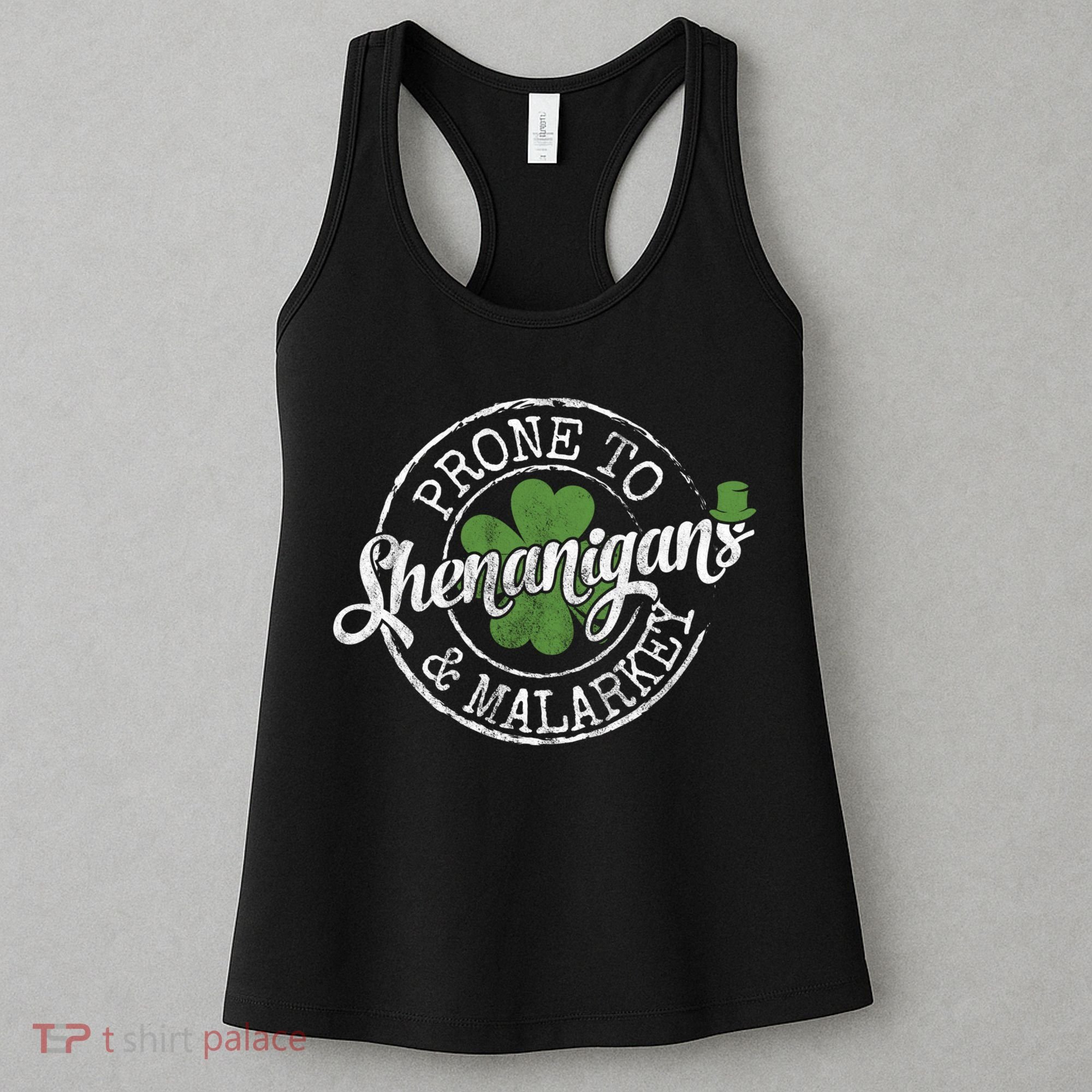 St Patricks Day, Funny St Patricks Day, St Patricks Day Shenanigans Women's Tank Top