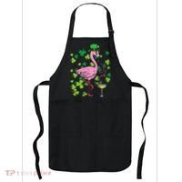 St Patricks Day Irish Flamingo Saint Pattys Paddys Apron thumb 0