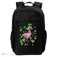 St Patricks Day Irish Flamingo Saint Pattys Paddys Backpack thumb 0
