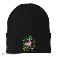 St Patricks Day Irish Flamingo Saint Pattys Paddys Beanie thumb 0