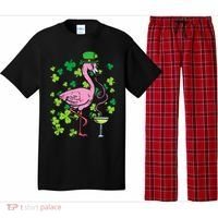 St Patricks Day Irish Flamingo Saint Pattys Paddys Pajama Set thumb 0