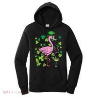 St Patricks Day Irish Flamingo Saint Pattys Paddys Women's Hoodie thumb 0