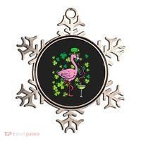 St Patricks Day Irish Flamingo Saint Pattys Paddys Ornament thumb 0