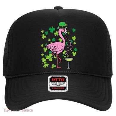 St Patricks Day Irish Flamingo Saint Pattys Paddys Hat
