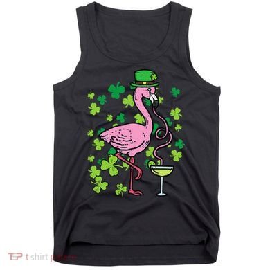 St Patricks Day Irish Flamingo Saint Pattys Paddys Tank Top