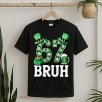 St Patrick’s Day 67 Bruh Viral 6-7 Meme T-Shirt thumb 2