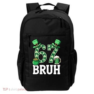 St Patrick’s Day 67 Bruh Viral 6-7 Meme Backpack