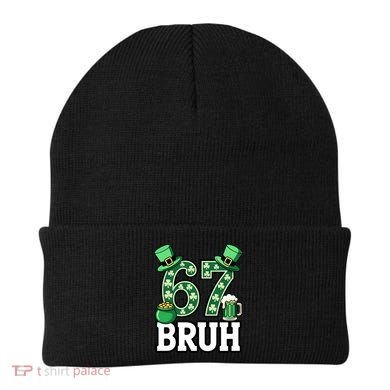 St Patrick’s Day 67 Bruh Viral 6-7 Meme Beanie
