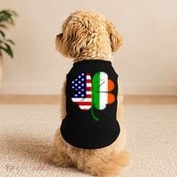 St Patricks Day Irish American Flag Doggie Tank thumb 2