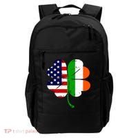 St Patricks Day Irish American Flag Backpack thumb 0