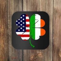 St Patricks Day Irish American Flag Coaster thumb 0