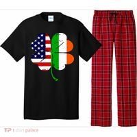 St Patricks Day Irish American Flag Pajama Set thumb 0