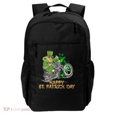 St Patrick Day Motorcycle Bike Biker Rider Plus Size Backpack