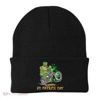 St Patrick Day Motorcycle Bike Biker Rider Plus Size Beanie thumb 0