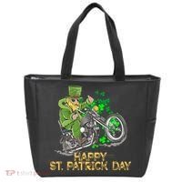 St Patrick Day Motorcycle Bike Biker Rider Plus Size Tote Bag thumb 0