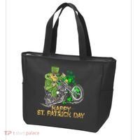 St Patrick Day Motorcycle Bike Biker Rider Plus Size Tote Bag thumb 3