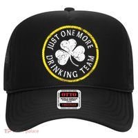 St Patricks Day Just One More Drinking Team Irish Shamrock Gift Hat thumb 0