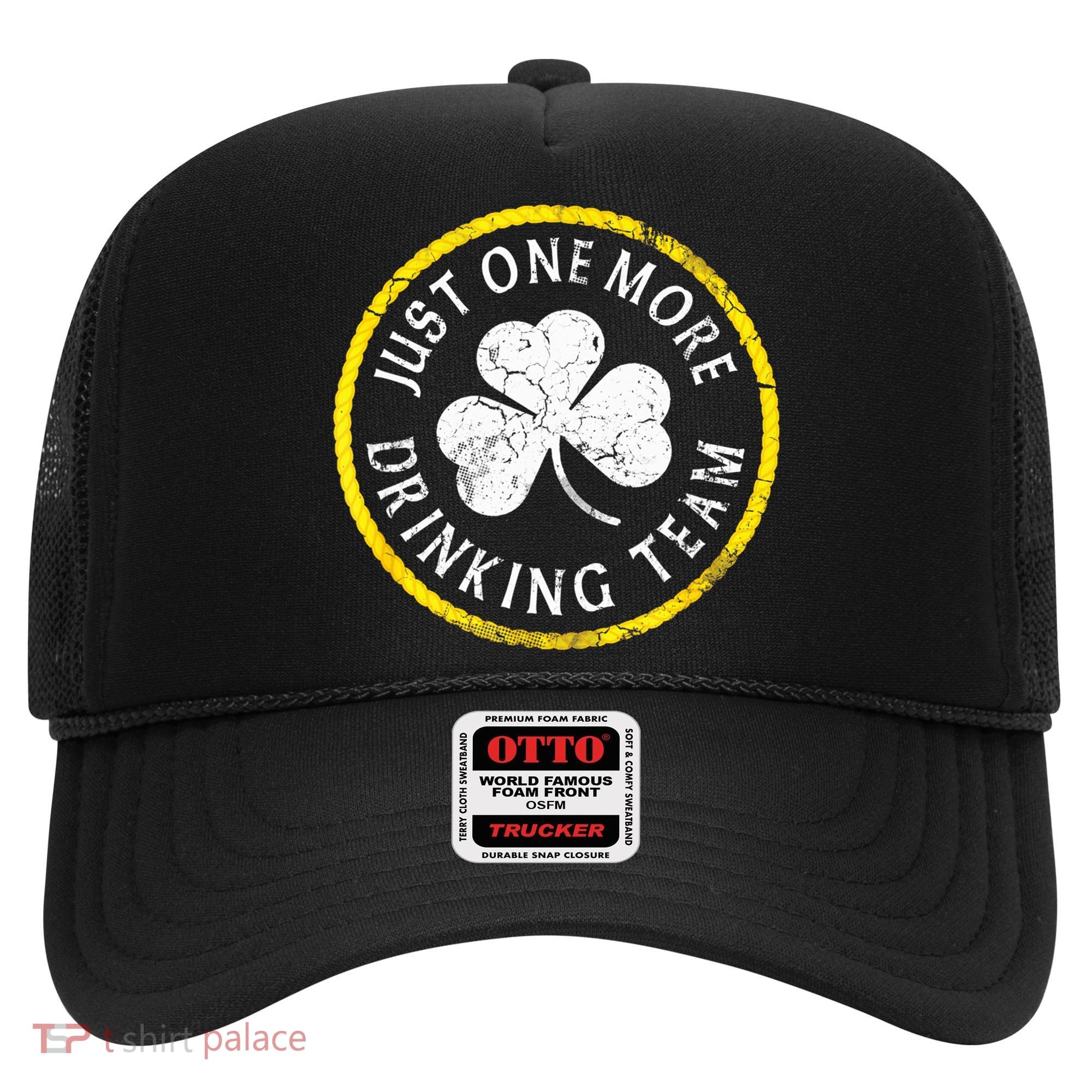 St Patricks Day Just One More Drinking Team Irish Shamrock Gift Hat