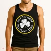St Patricks Day Just One More Drinking Team Irish Shamrock Gift Tank Top thumb 3